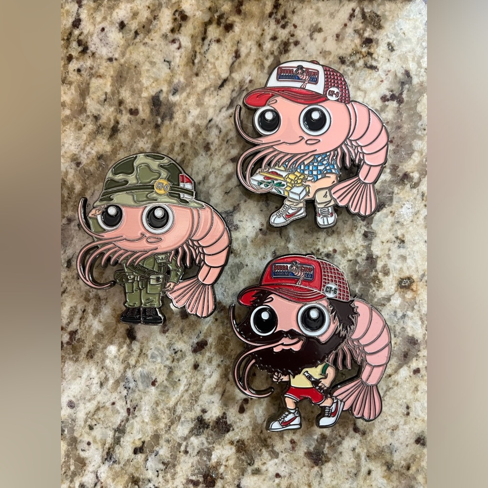 Forrest Gump Pin Set